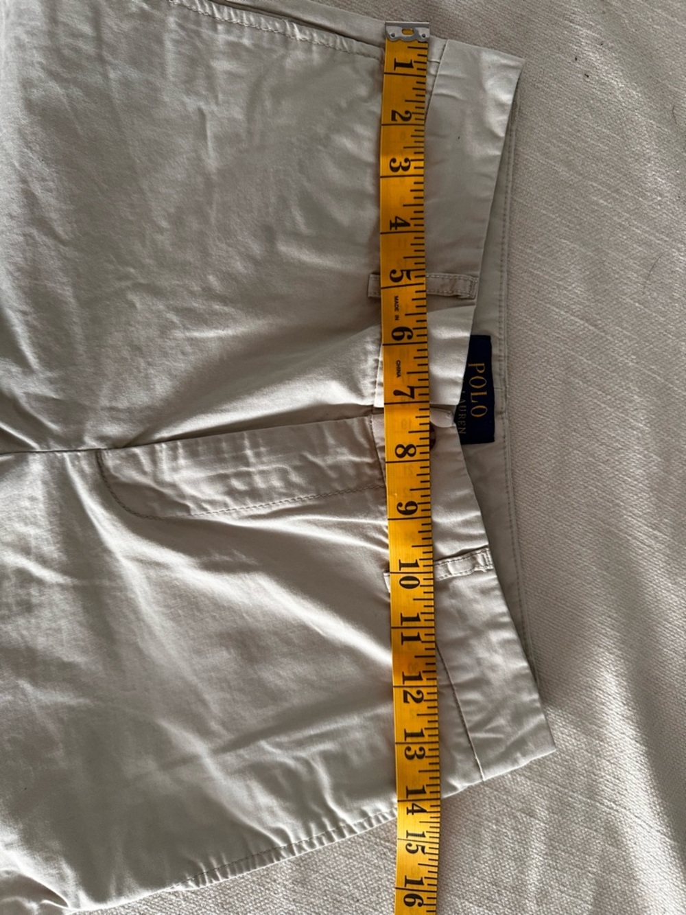 Light Beige Straight Leg Pants - Picture 3 of 6